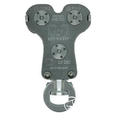 Koala POULIZ 3.2 冒险公园 溜索 丛林探险 绳网探险连续保护系统专用滑轮
