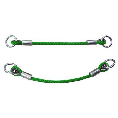 Ø16mm Rope Loop 冒险公园飞越丛林树上探险六股复合攀爬绳双头压制U形吊绳