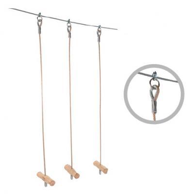 探险公园 悬挂障碍 天堂阶梯——单吊索