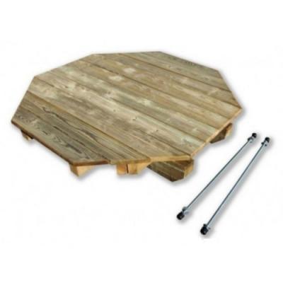 COMPLETE OCTOGONAL PLATFORM 1,68 M (5,51 FT)