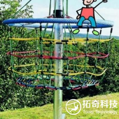 HALLY GALLY 钢制立柱带地面锚固件 适用于停车场屋顶等简易安装