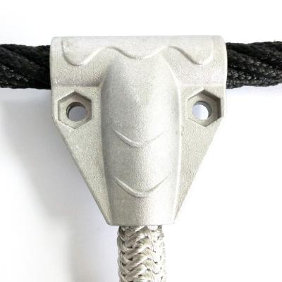 复合绳连接件 攀爬网游乐设施铝T扣 